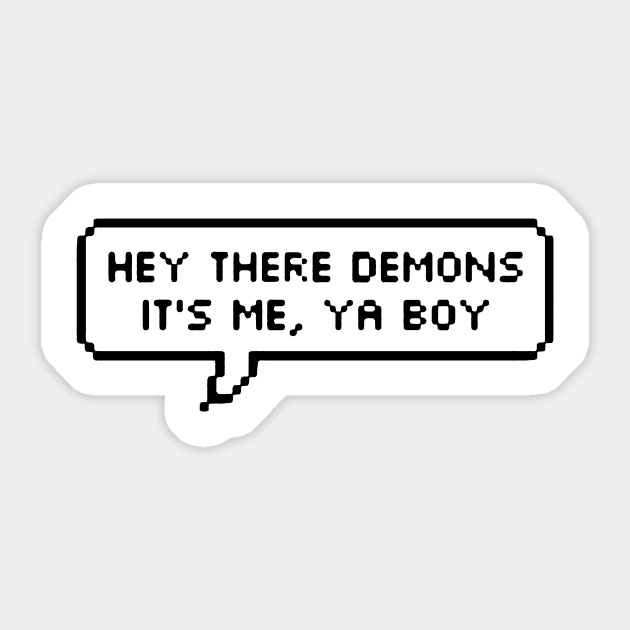 There Demons Sticker by remaalex